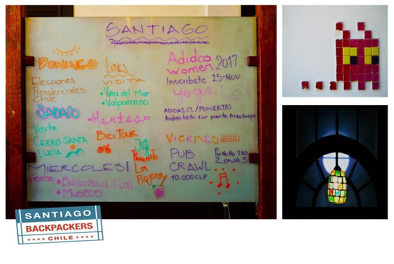Santiago Backpackers Hostel ภายนอก รูปภาพ